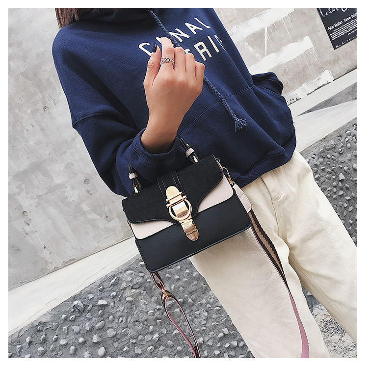 Title 31, One shoulder messenger bag with contrast color,...