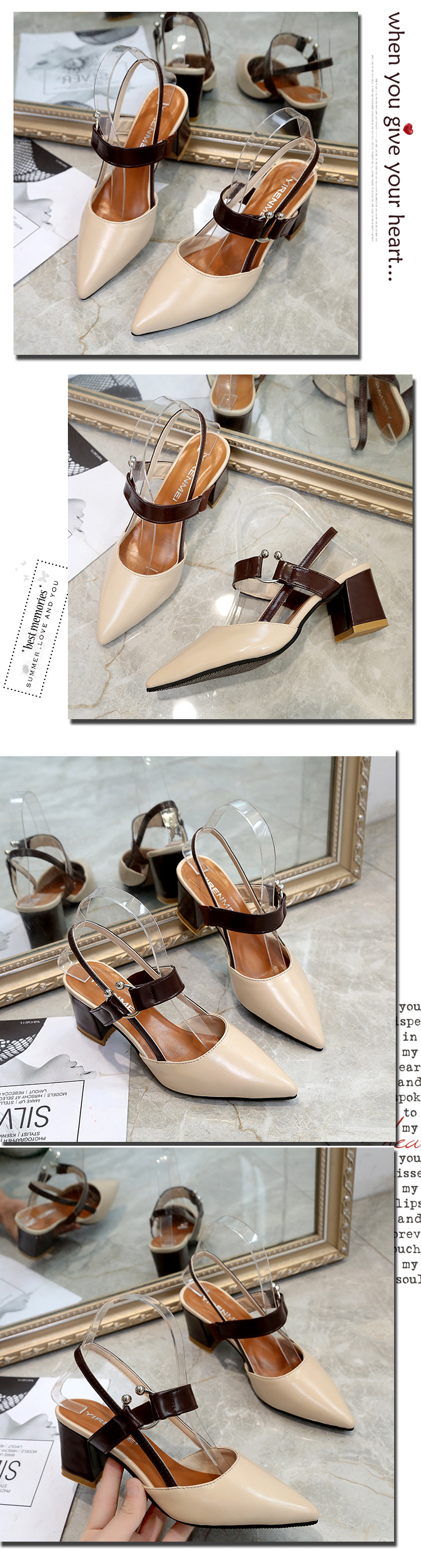 Title 4, Patent leather thick heel shoes for effortless ...