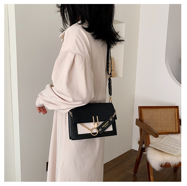 Title 6, Korean fashion matte shoulder bag small square ...