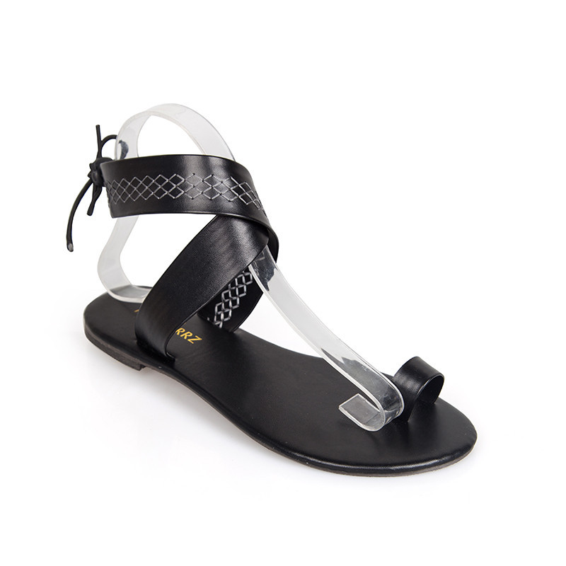 Title 5, Plus Size Römersandalen für Damen am Strand. Be...