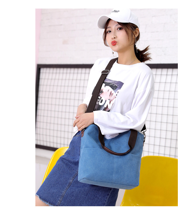 Title 22, Shoulder women bag canvas bag