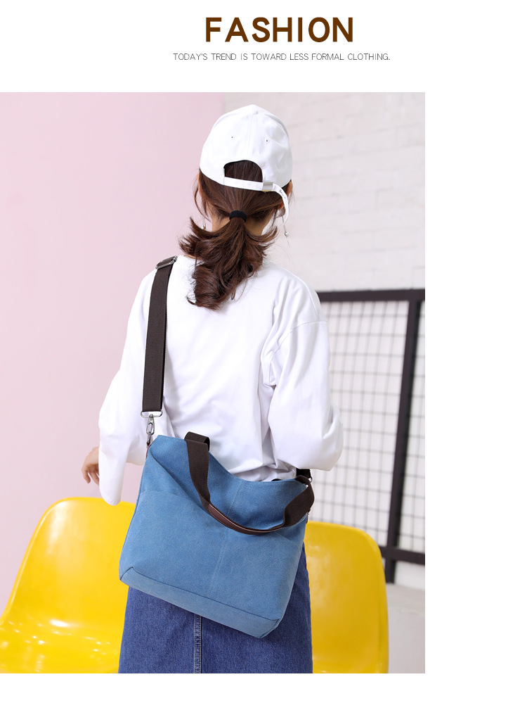 Title 23, Shoulder women bag canvas bag