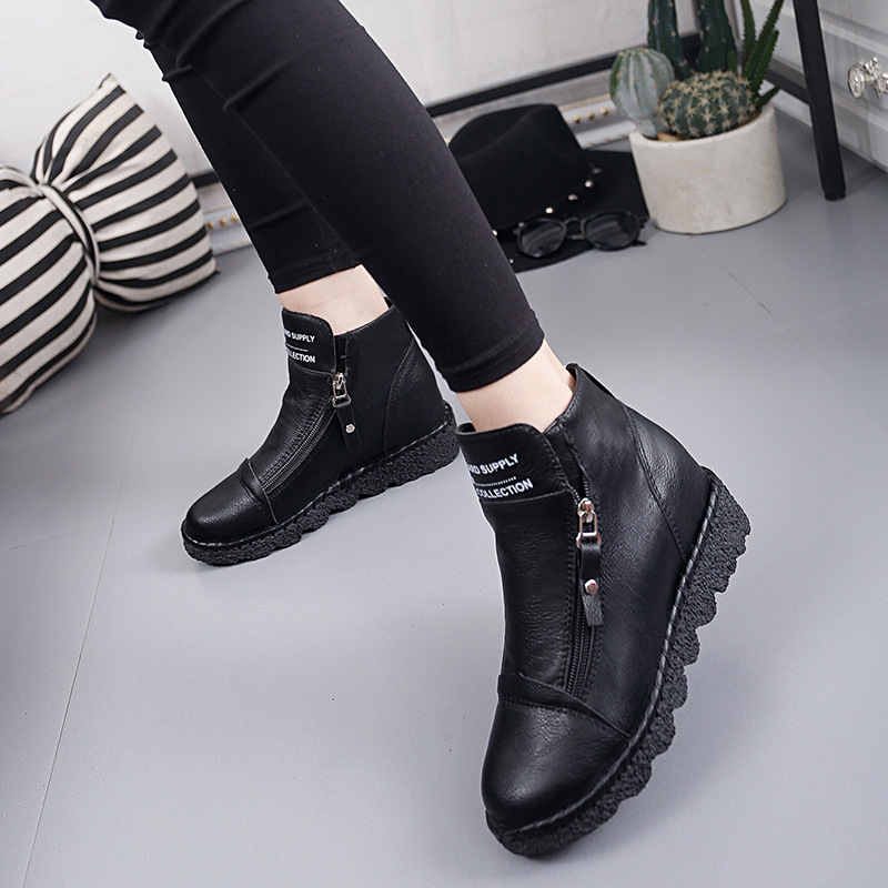 Title 9, Womens Martin short boots with thick soles off...