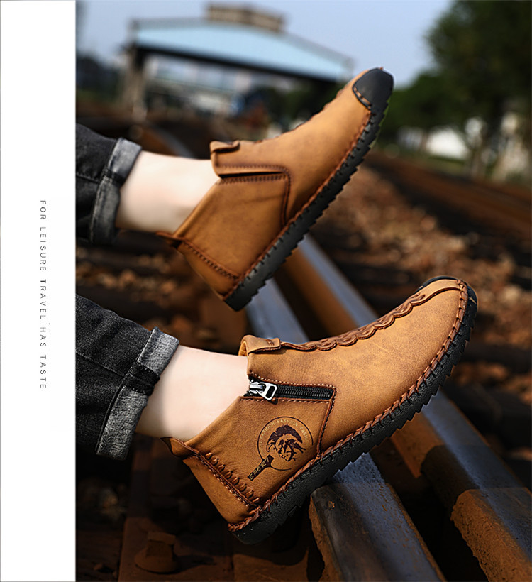 Title 9, British Zipper Handmade Mens Shoes Elevate You...