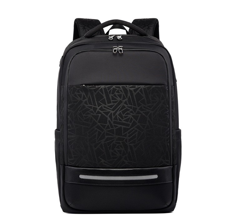 Title 8, Mens business backpack featuring a laptop comp...