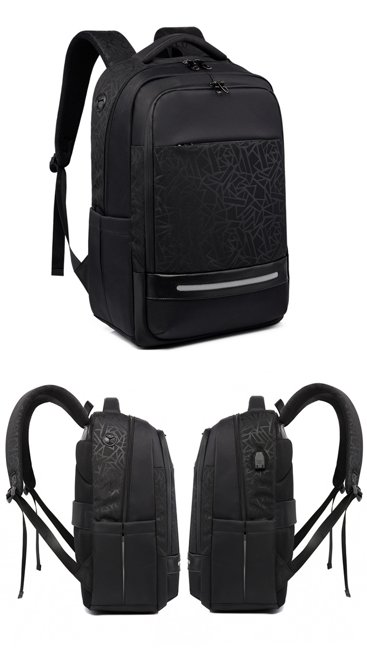 Title 9, Mens business backpack featuring a laptop comp...