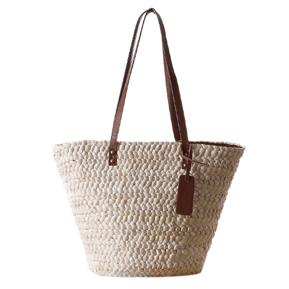 Title 2, Womens holiday beach woven bag. Spacious, ligh...