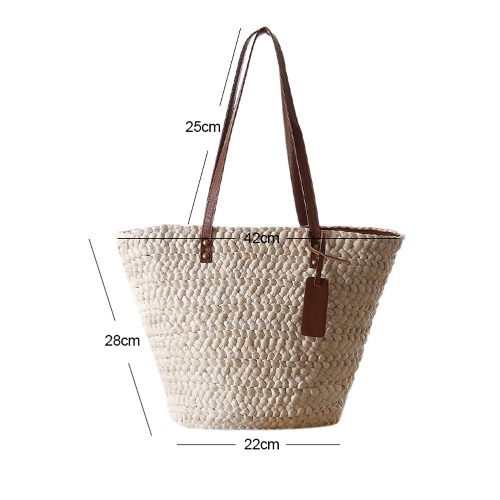 Title 3, Womens holiday beach woven bag. Spacious, ligh...