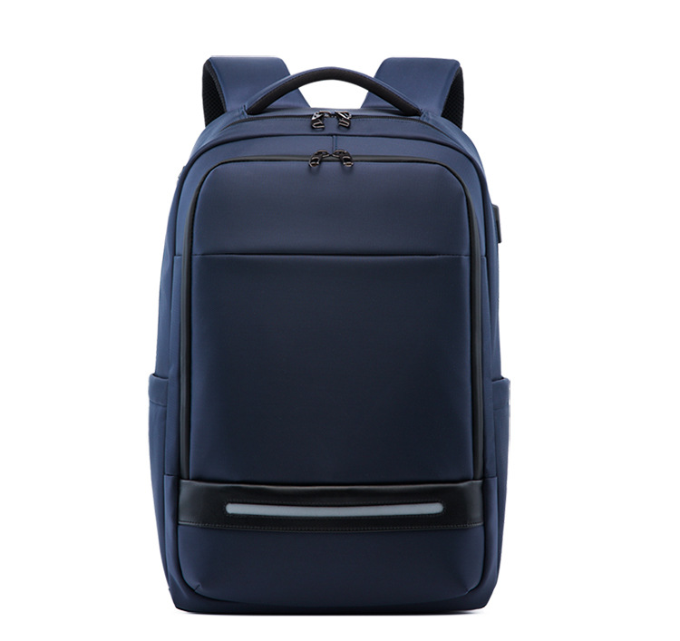 Title 13, Mens business backpack featuring a laptop comp...