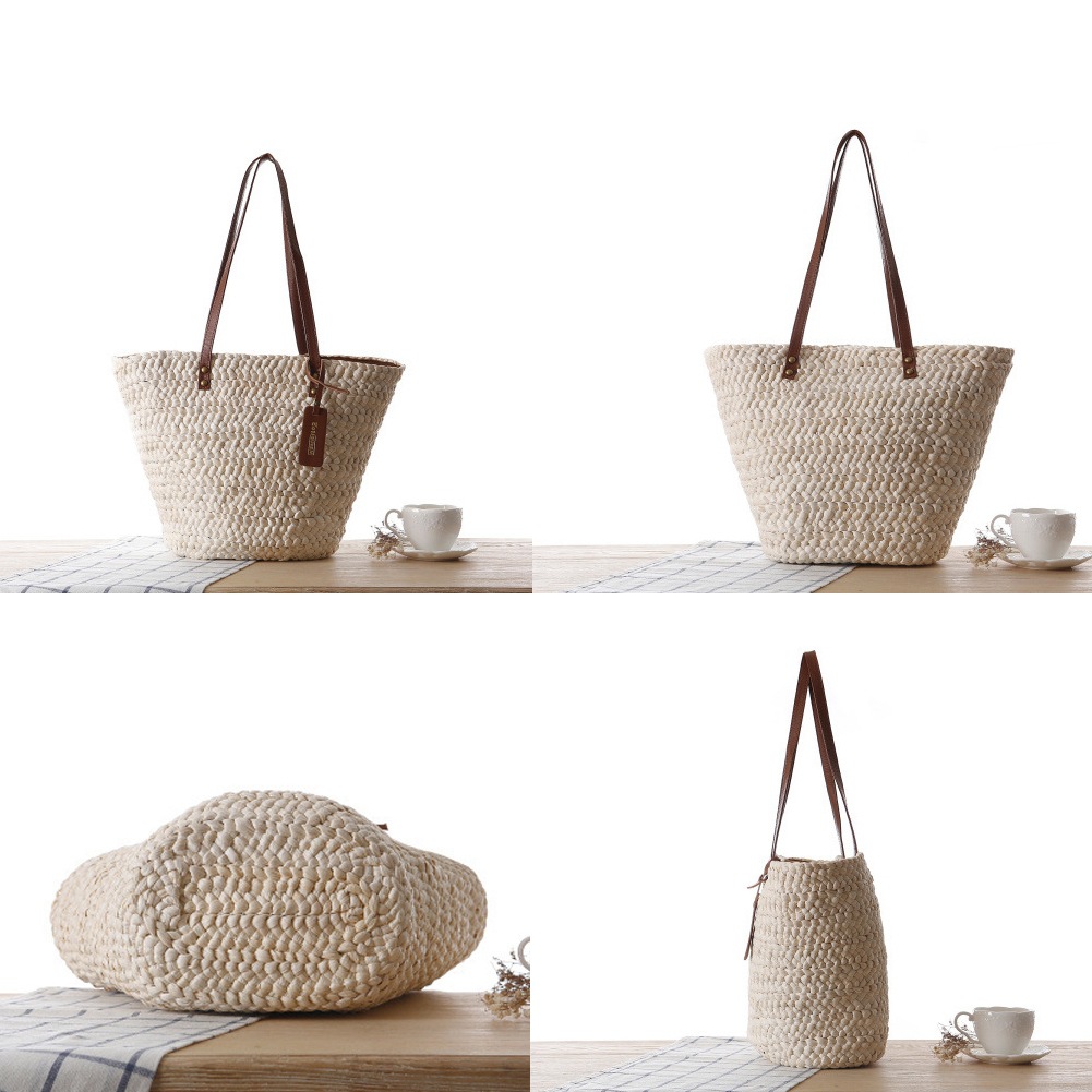 Title 4, Womens holiday beach woven bag. Spacious, ligh...