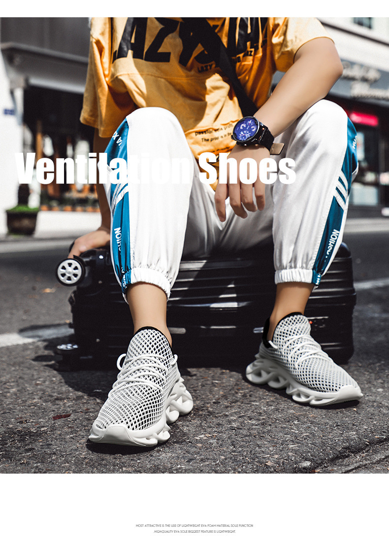 Title 3, Summer breathable thin mesh shoes