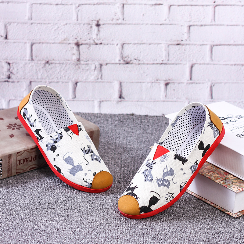 Title 16, Old Beijing canvas schoenen. Comfortabele en ad...