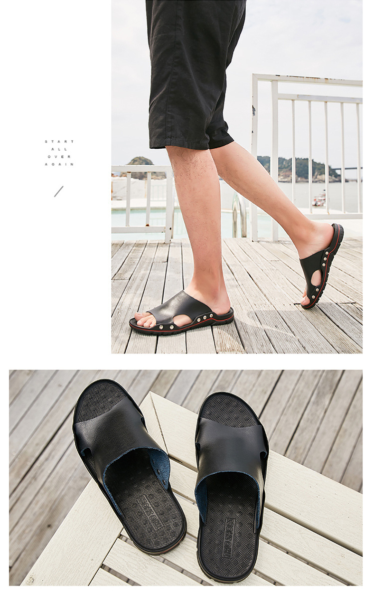 Title 1, Herren Sommer Sandalen Flip-Flops für den Stran...