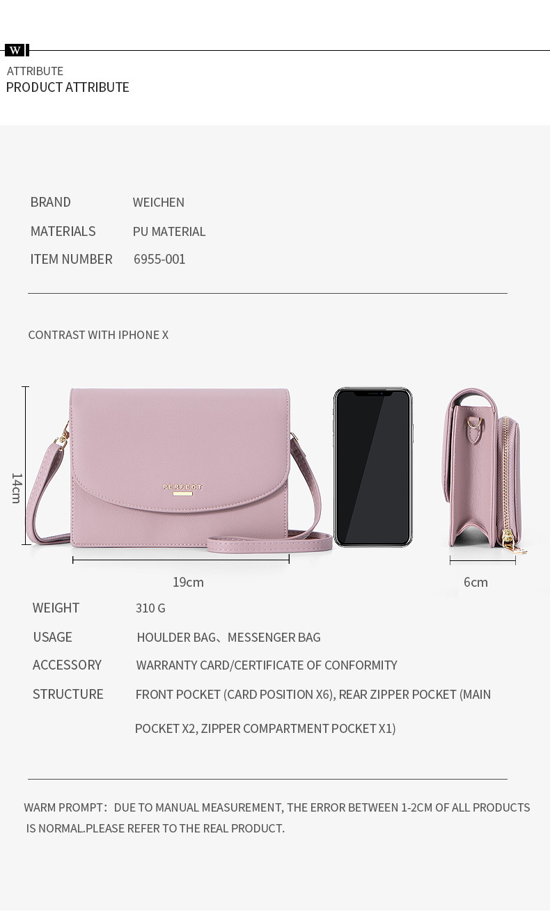 Title 10, Magnetic crossbody bag for women, keeps your es...