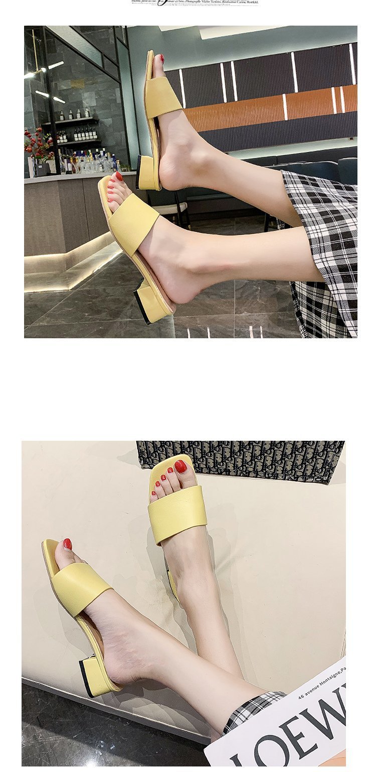 Title 4, Womens thick heel non-slip sandals for comfort...