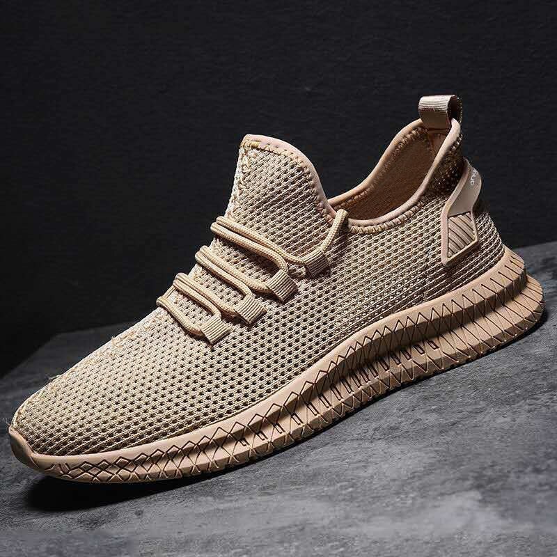 Title 6, Flying woven casual shoes summer soft sole sing...