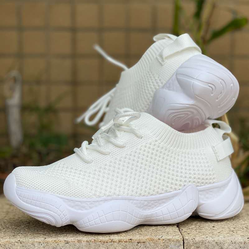 Title 8, Flat fly woven breathable sports casual shoes