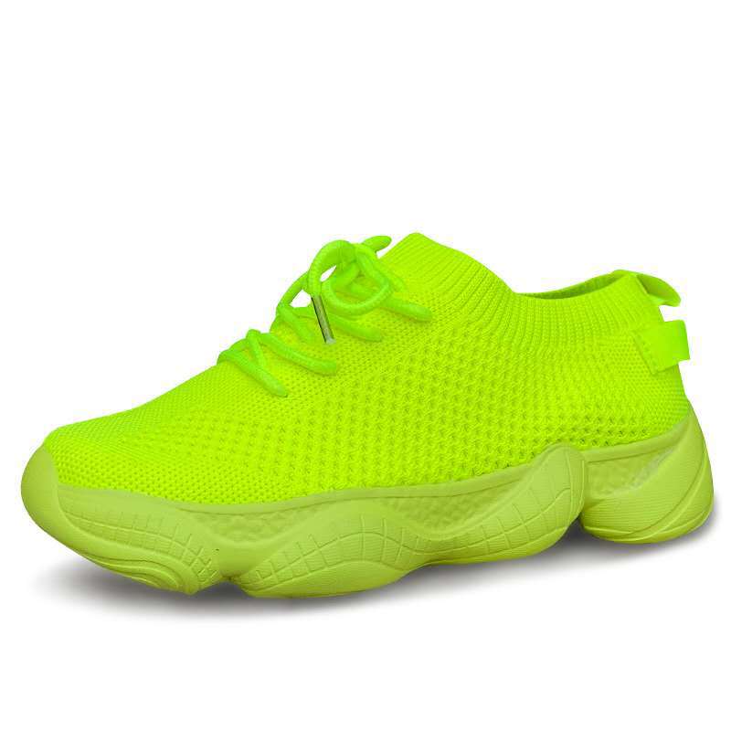 Title 12, Flat fly woven breathable sports casual shoes