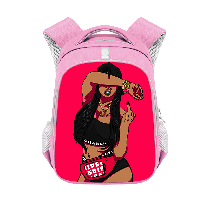 Title 1, African girl backpack