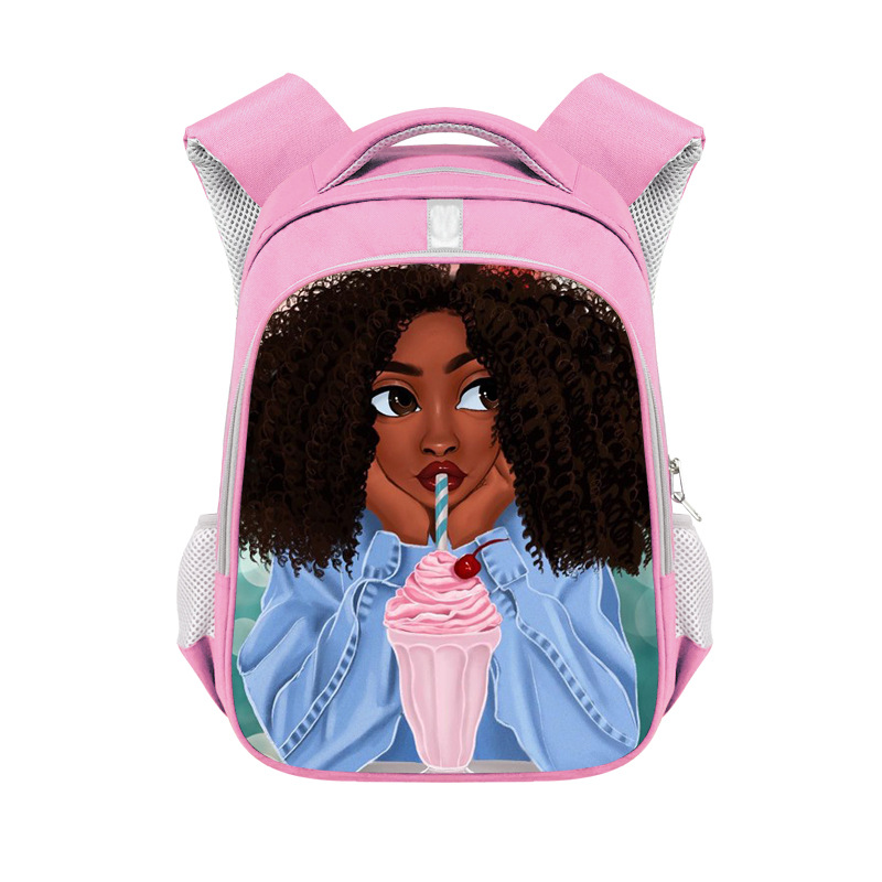 Title 4, African girl backpack