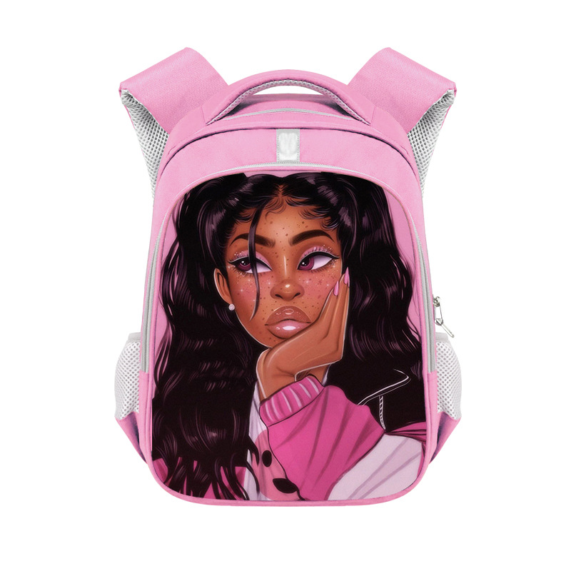 Title 9, African girl backpack