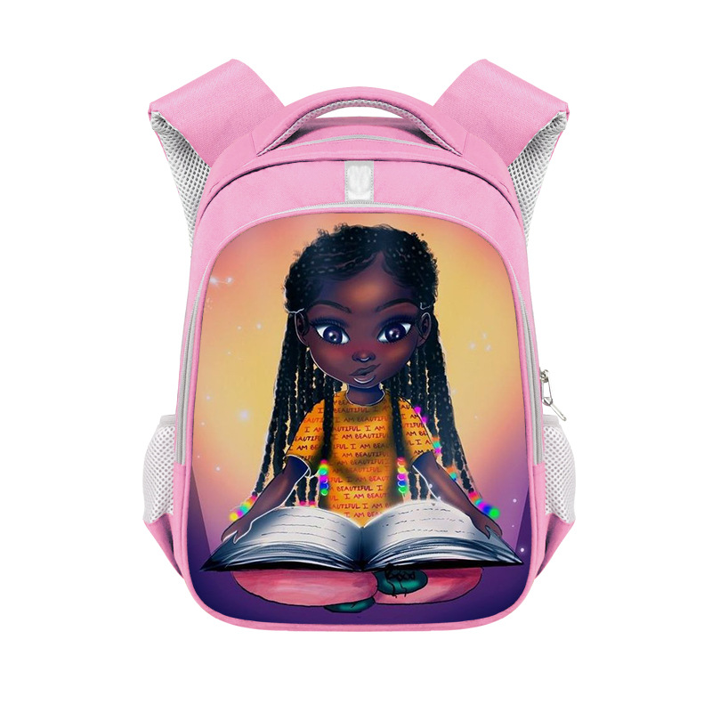 Title 10, African girl backpack