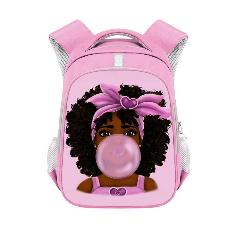 Title 11, African girl backpack