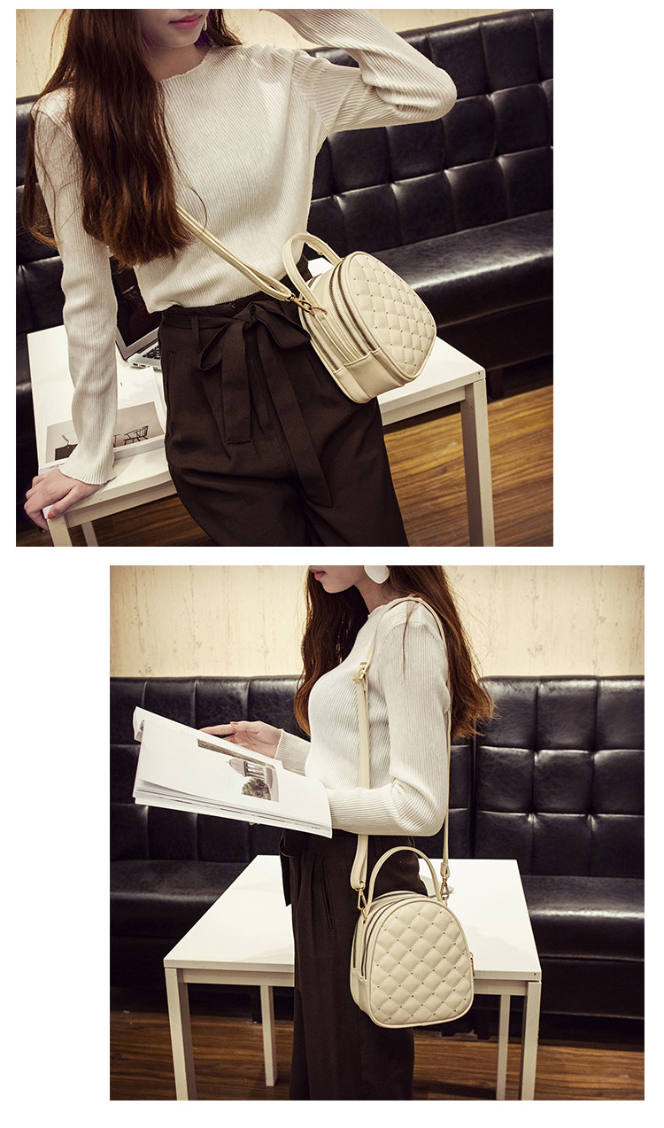 Title 9, Lingge small bag three-layer single-shoulder me...