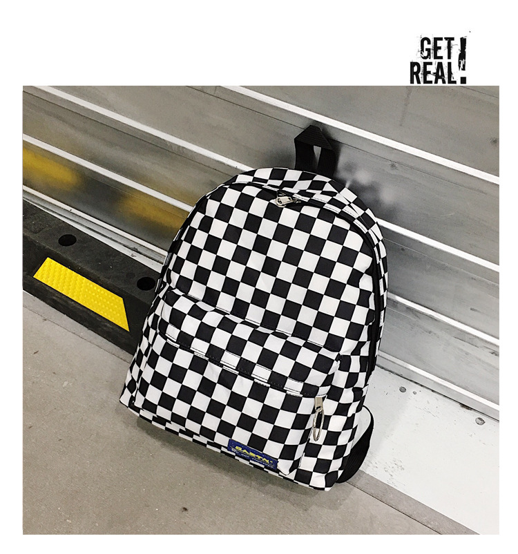 Title 15, Leisure nylon checked travel bag