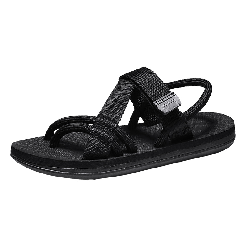 Title 2, Herren Strand-Sandalen aus geflochtenem Materia...