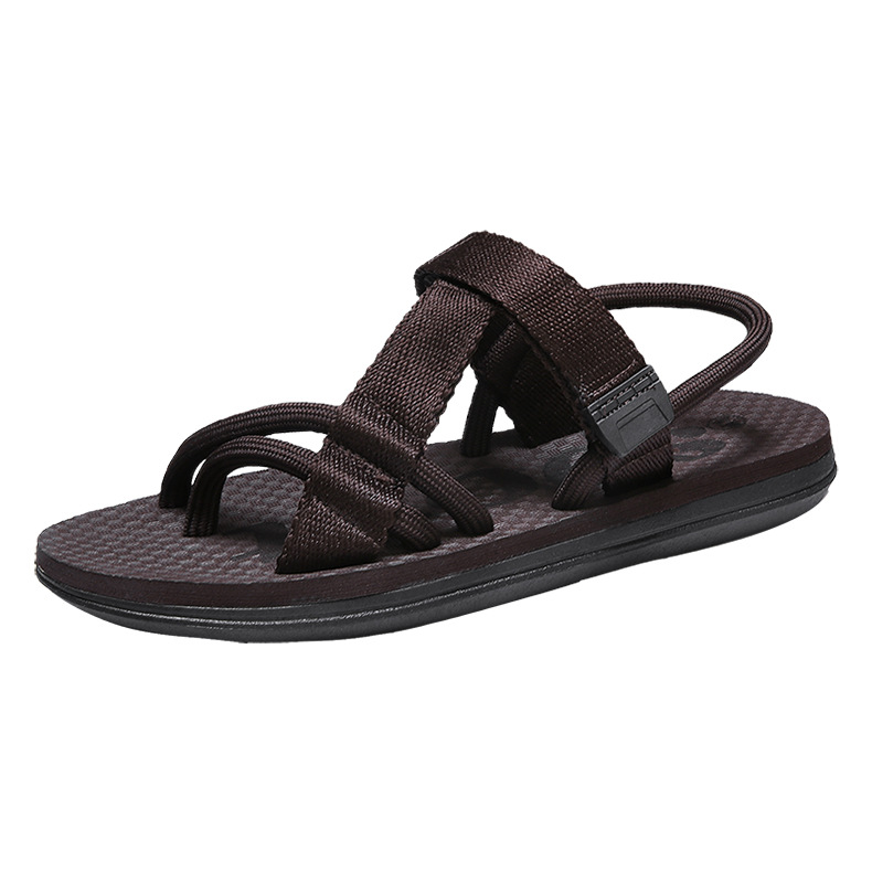 Title 4, Herren Strand-Sandalen aus geflochtenem Materia...