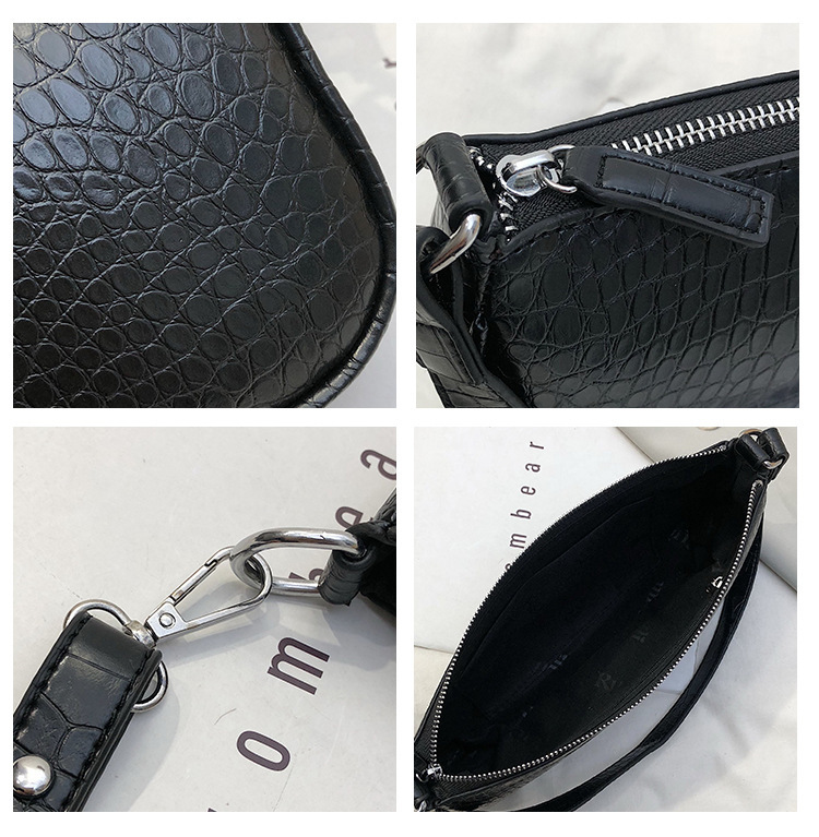 Title 11, Alligator Shoulder Bag