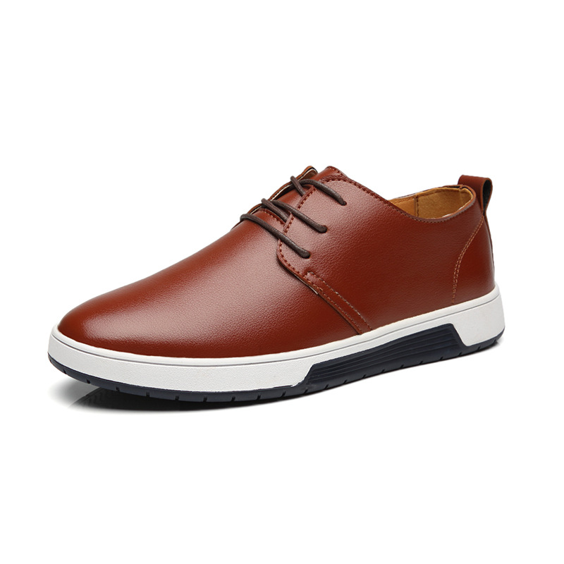 Title 6, Chaussures homme respirantes en cuir perforé po...