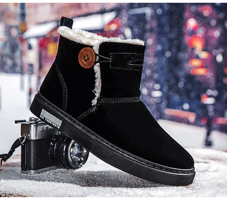 Title 11, Mens warm snow boots with velvet cotton lining...