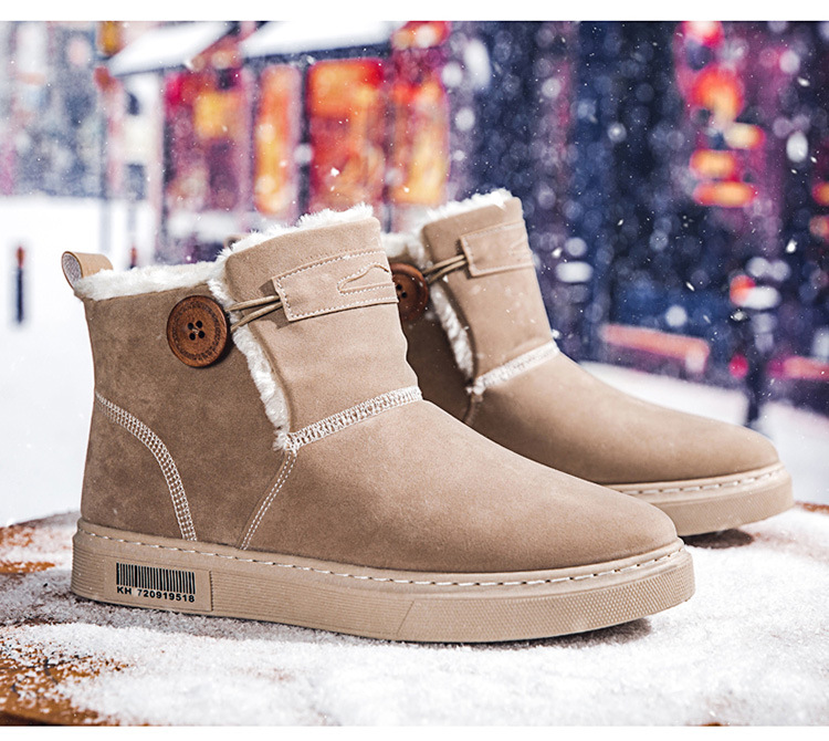 Title 13, Mens warm snow boots with velvet cotton lining...