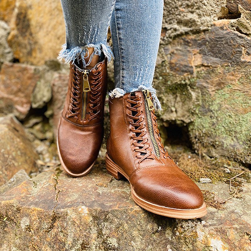 Title 12, Britse stijl Martin boots voor dames Stijlvolle...