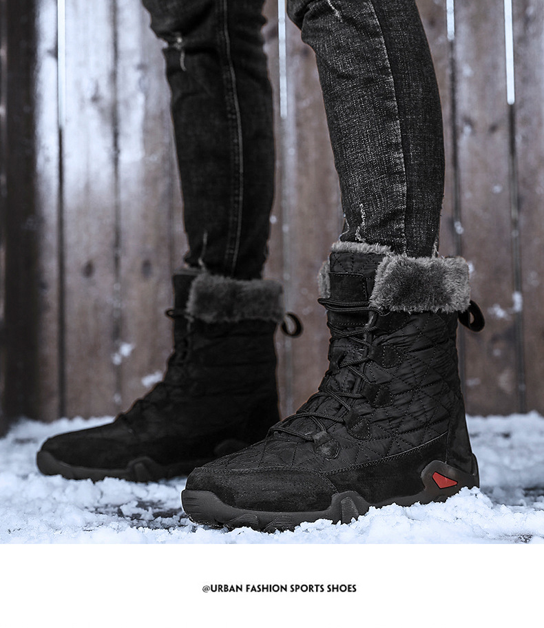 Title 13, Mens Non-Slip Snow Boots Stay safe and warm th...