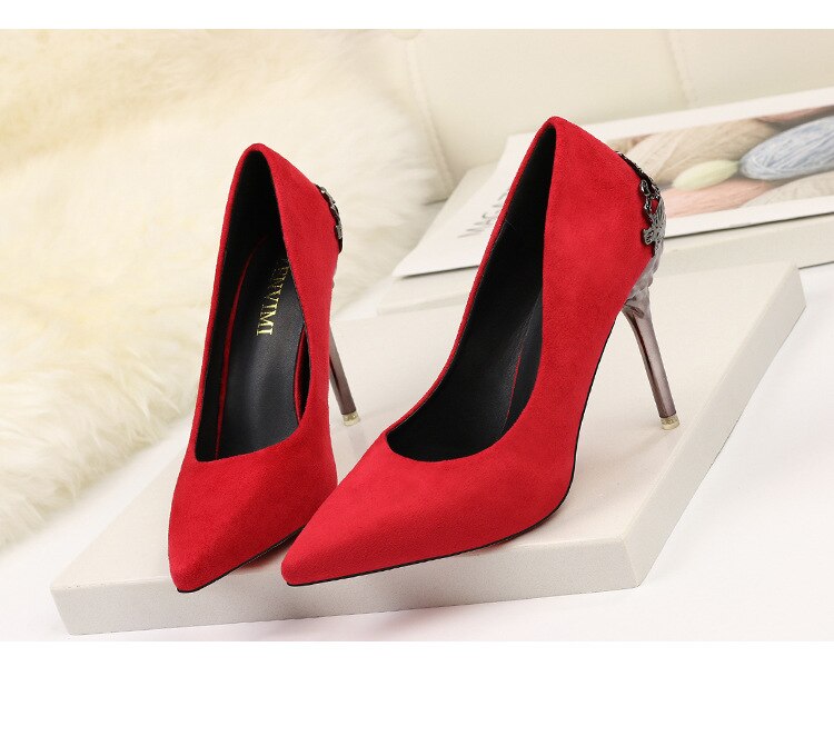 Title 2, Sexy Pumps Super 9.5 cm High Heels Temperament ...