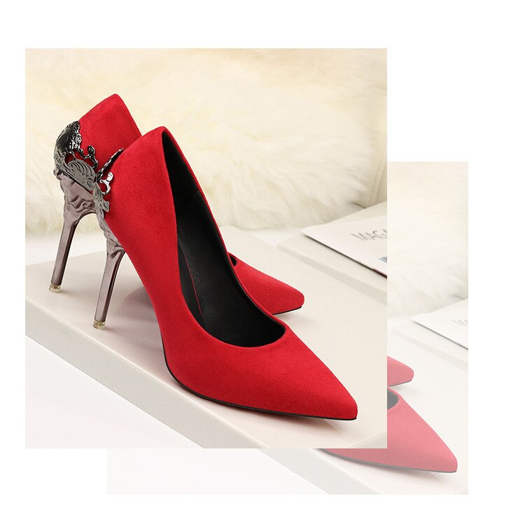 Title 6, Sexy Pumps Super 9.5 cm High Heels Temperament ...