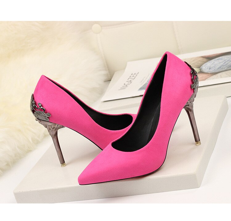 Title 10, Sexy Pumps Super 9.5 cm High Heels Temperament ...