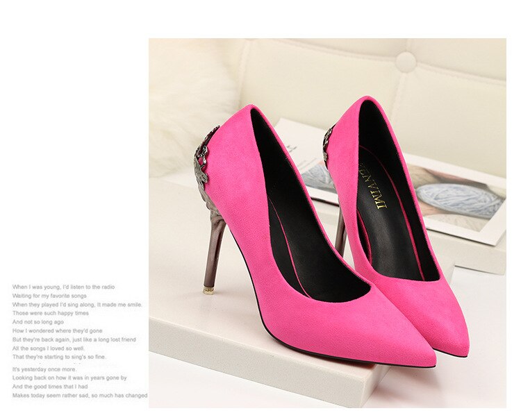 Title 11, Sexy Pumps Super 9.5 cm High Heels Temperament ...