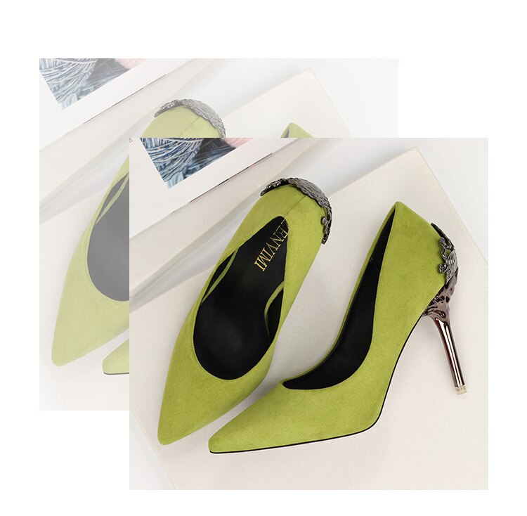 Title 14, Sexy Pumps Super 9.5 cm High Heels Temperament ...