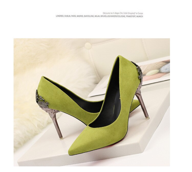 Title 15, Sexy Pumps Super 9.5 cm High Heels Temperament ...