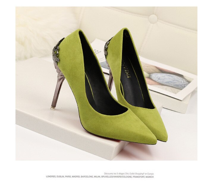 Title 16, Sexy Pumps Super 9.5 cm High Heels Temperament ...