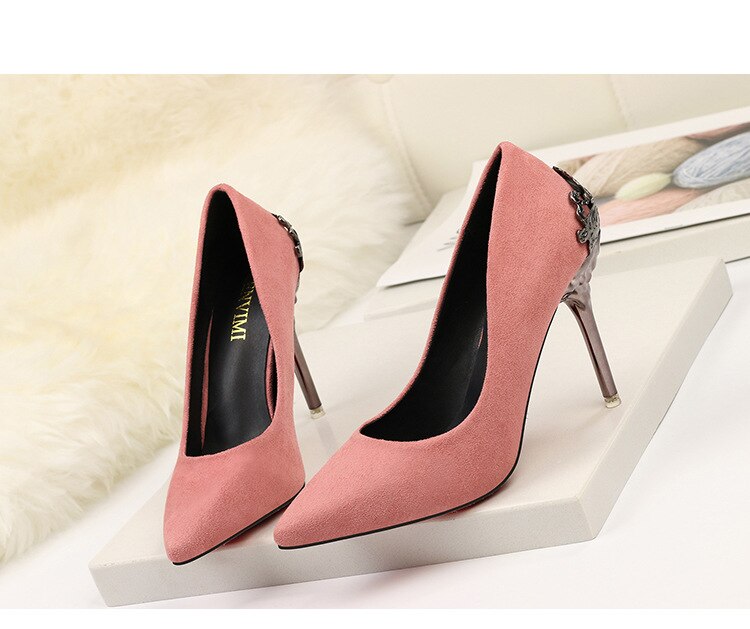 Title 17, Sexy Pumps Super 9.5 cm High Heels Temperament ...