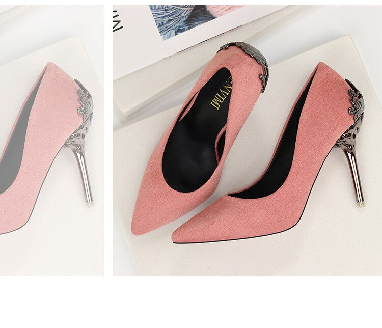 Title 19, Sexy Pumps Super 9.5 cm High Heels Temperament ...