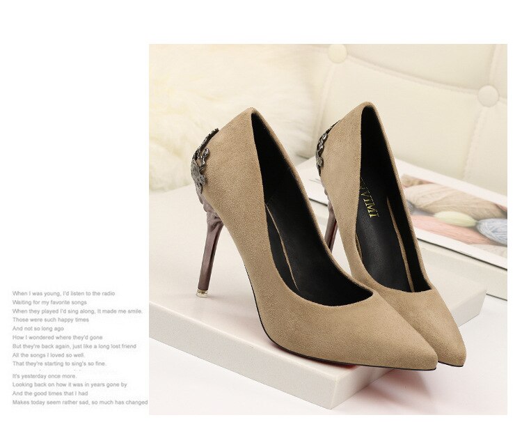 Title 26, Sexy Pumps Super 9.5 cm High Heels Temperament ...