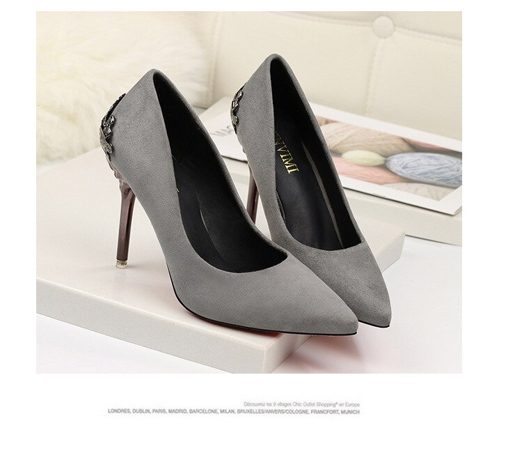 Title 31, Sexy Pumps Super 9.5 cm High Heels Temperament ...