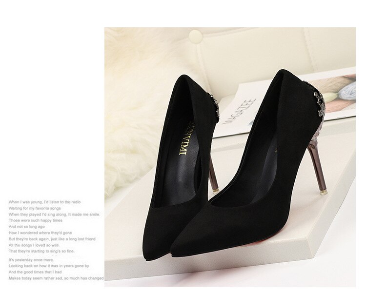 Title 33, Sexy Pumps Super 9.5 cm High Heels Temperament ...