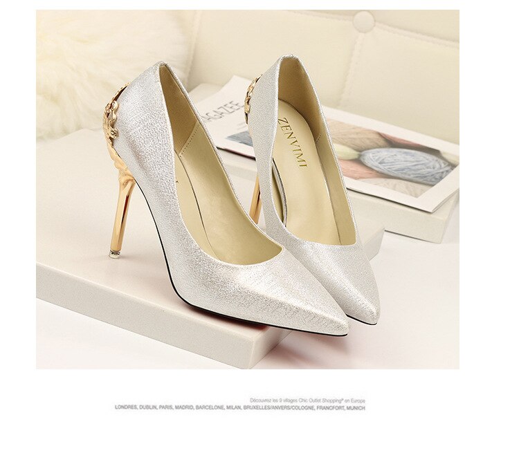 Title 46, Sexy Pumps Super 9.5 cm High Heels Temperament ...